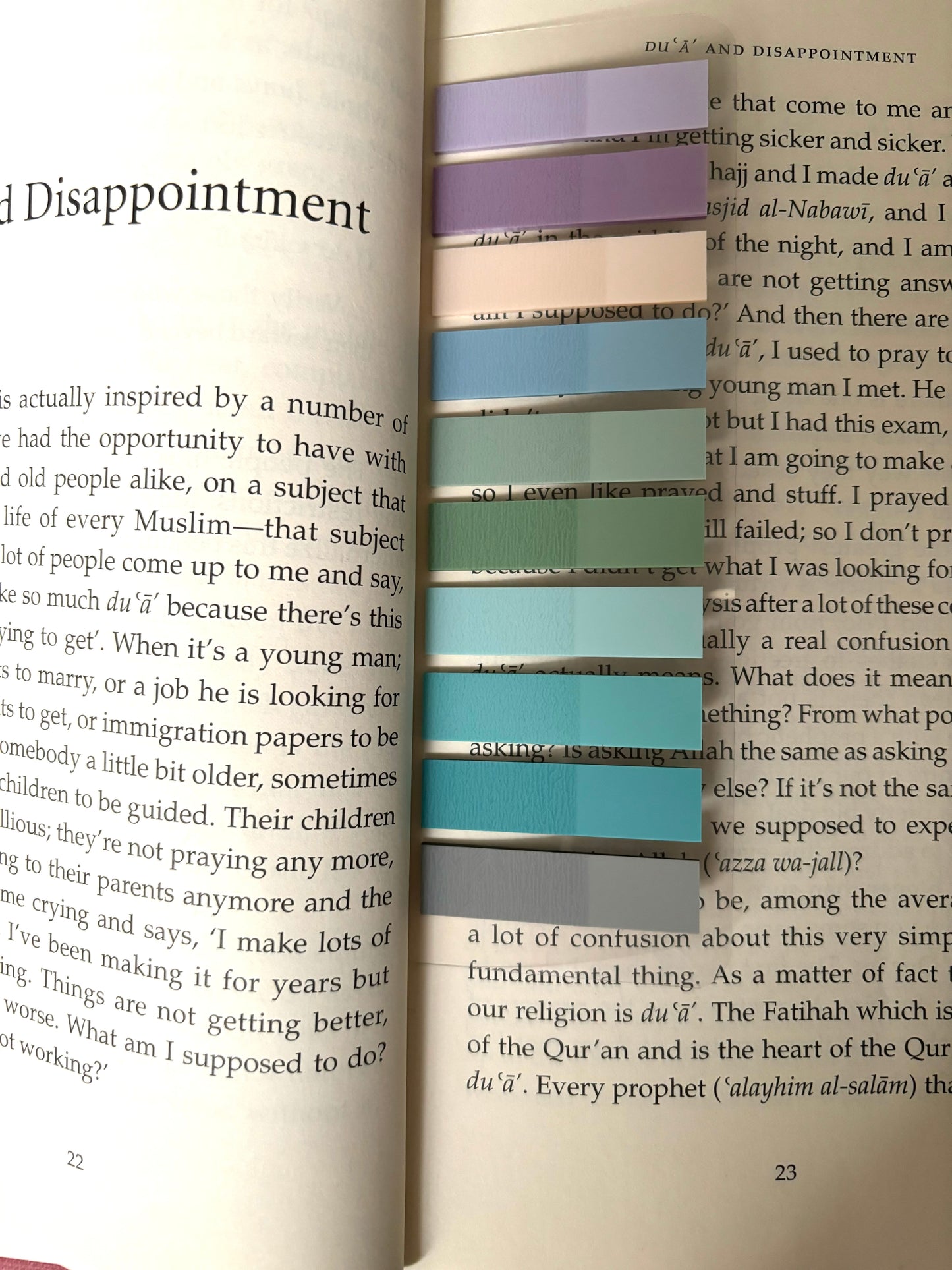Colored Tabs for Qur’an, Journaling, and Books