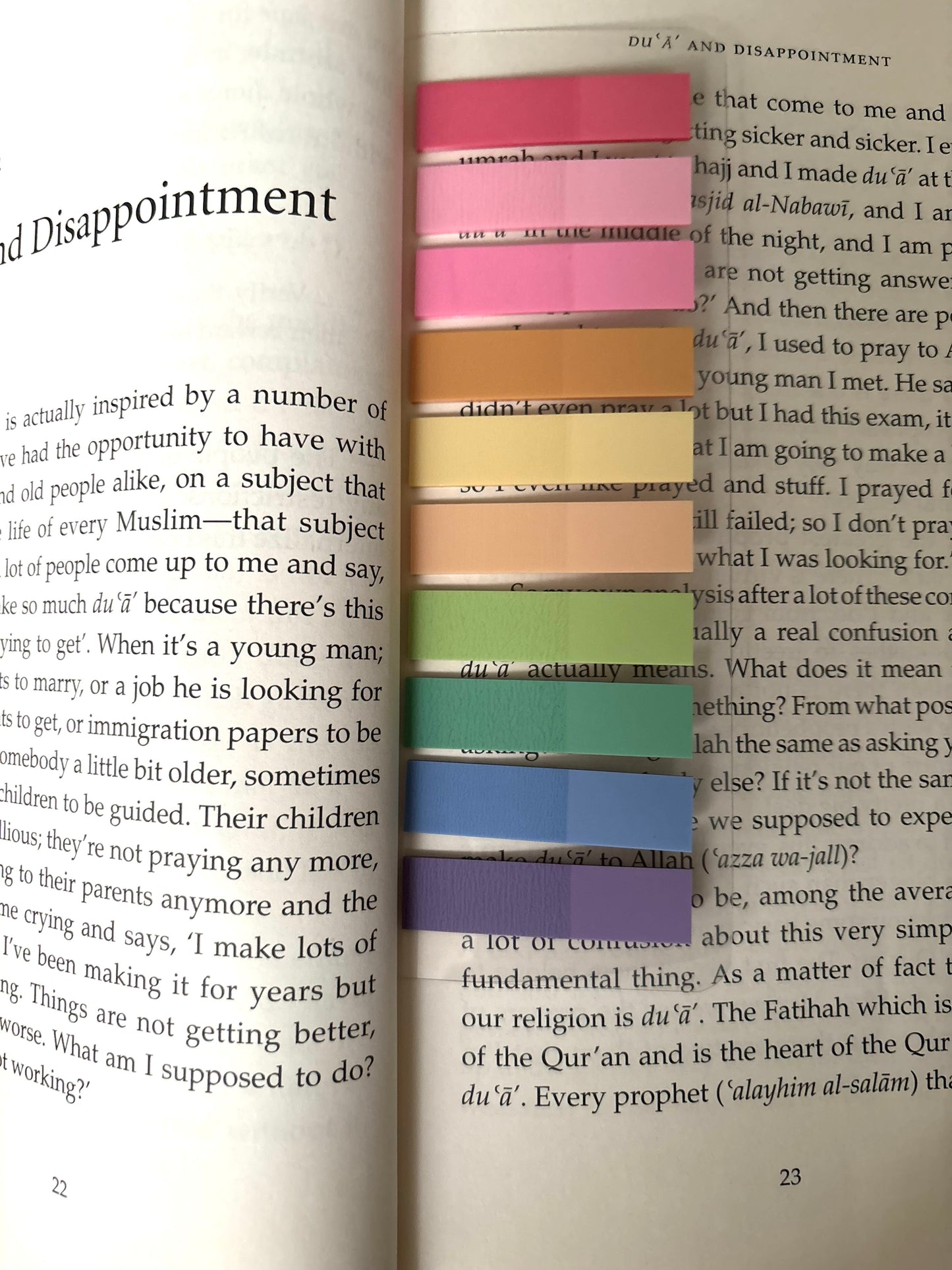 Colored Tabs for Qur’an, Journaling, and Books