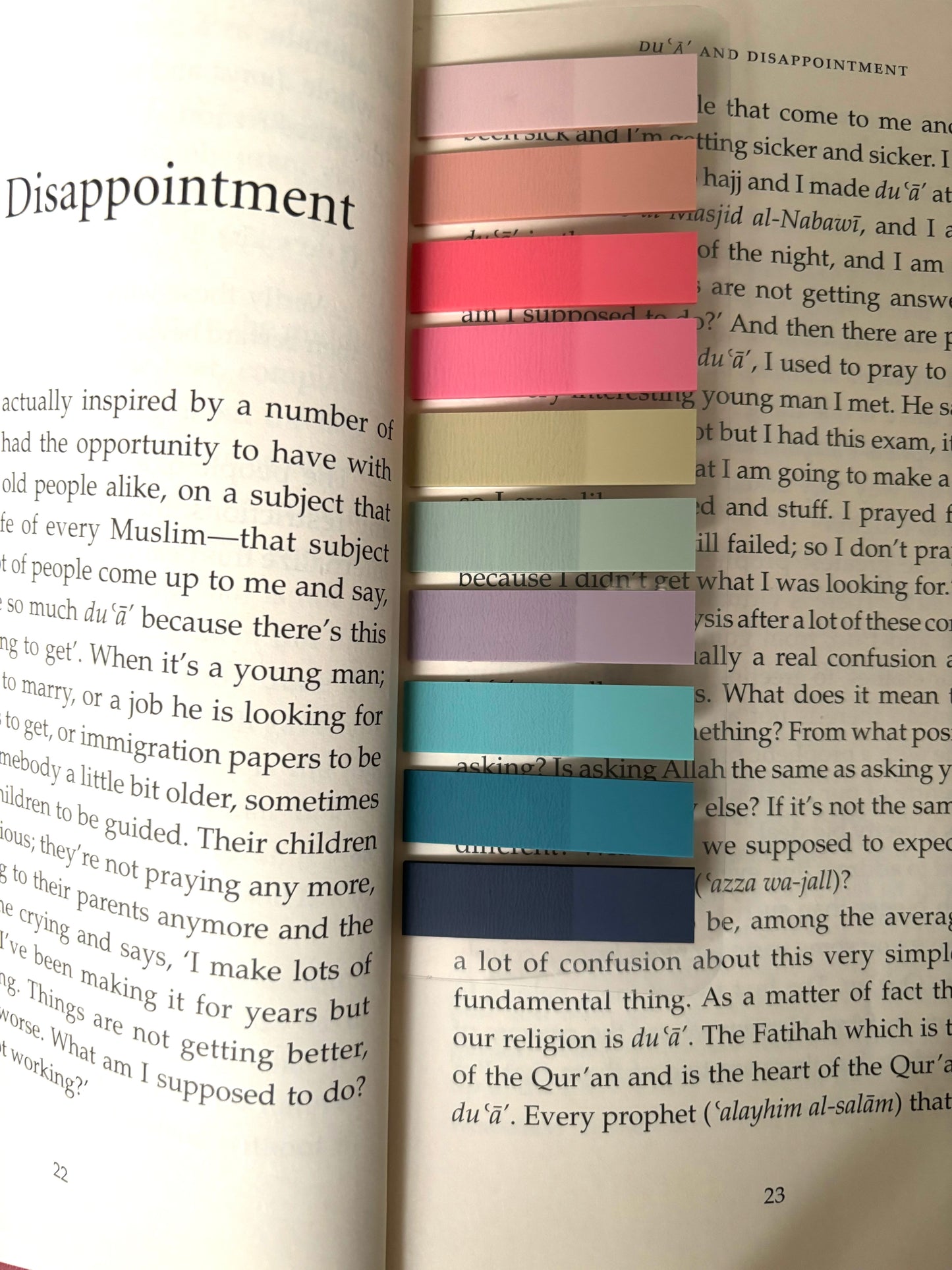 Colored Tabs for Qur’an, Journaling, and Books