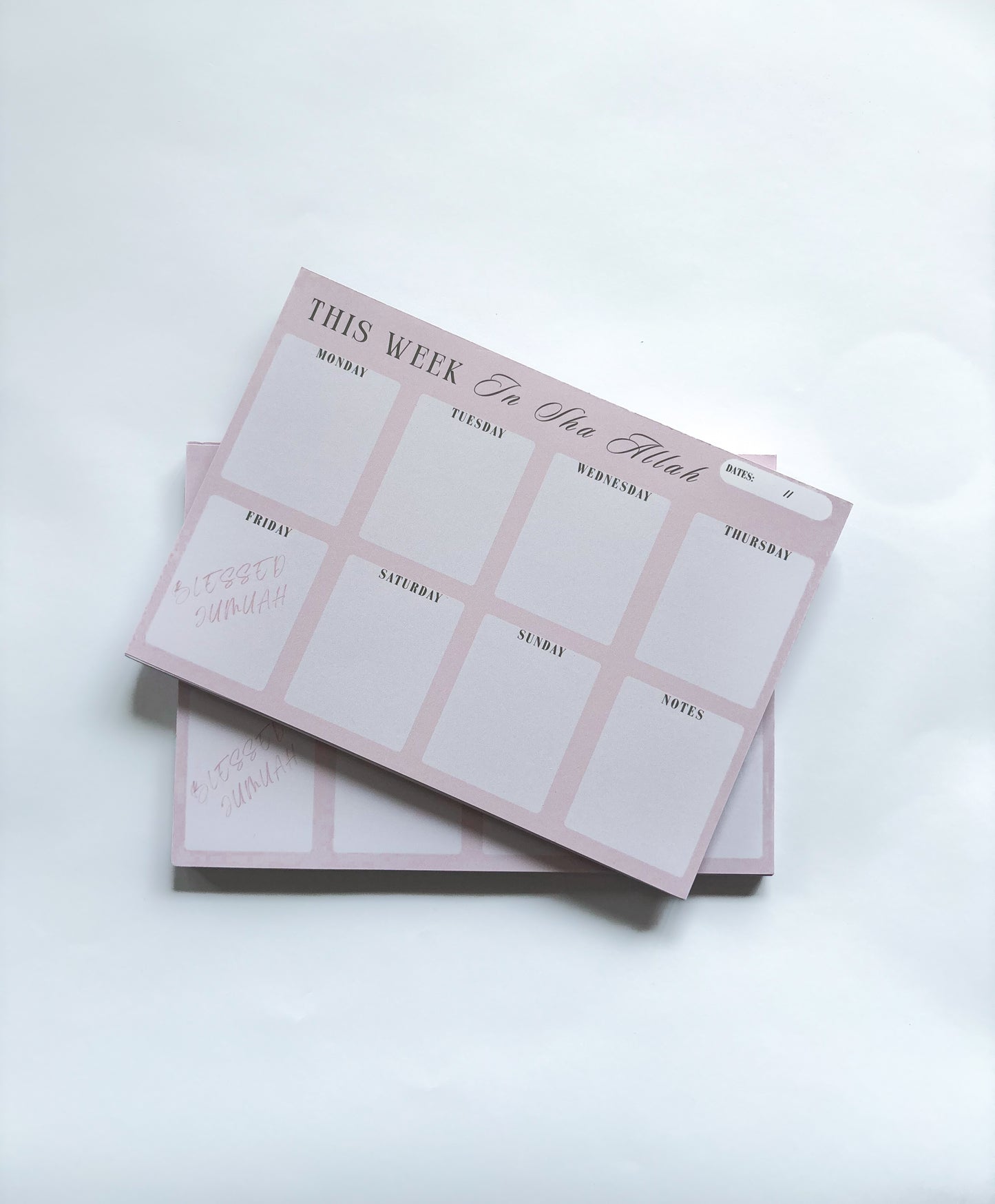 A5 Weekly Planner – High-Quality 120 GSM Paper Notebook