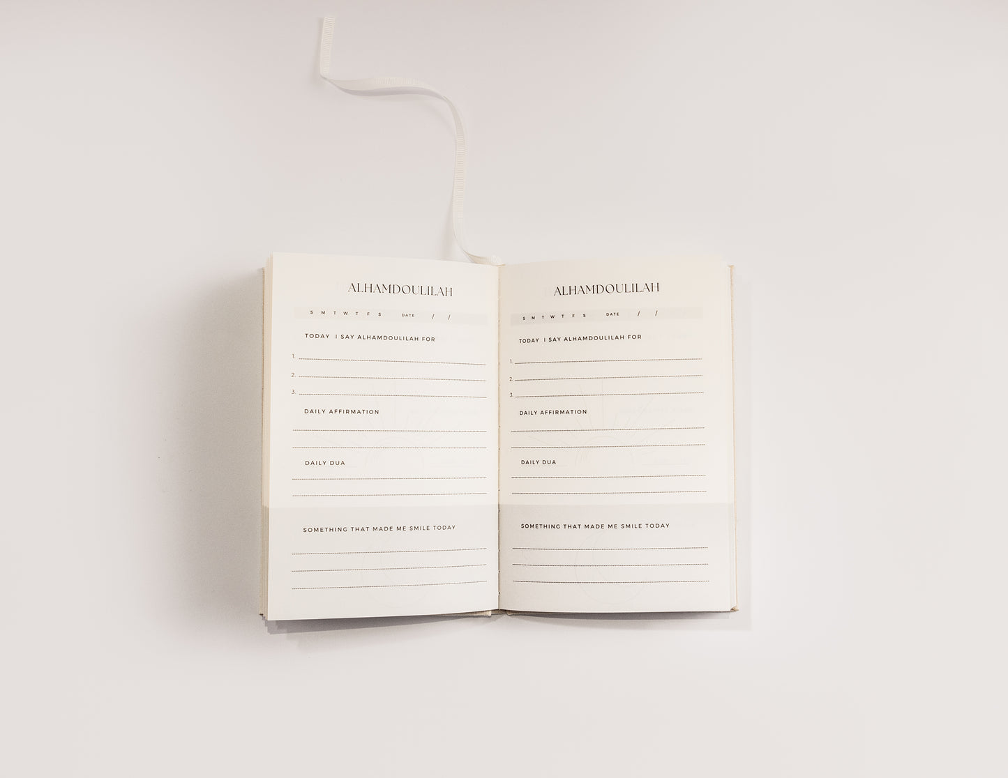 Alhamdoulilah Journal – Islamic Gratitude Journal with Du’as and Affirmations