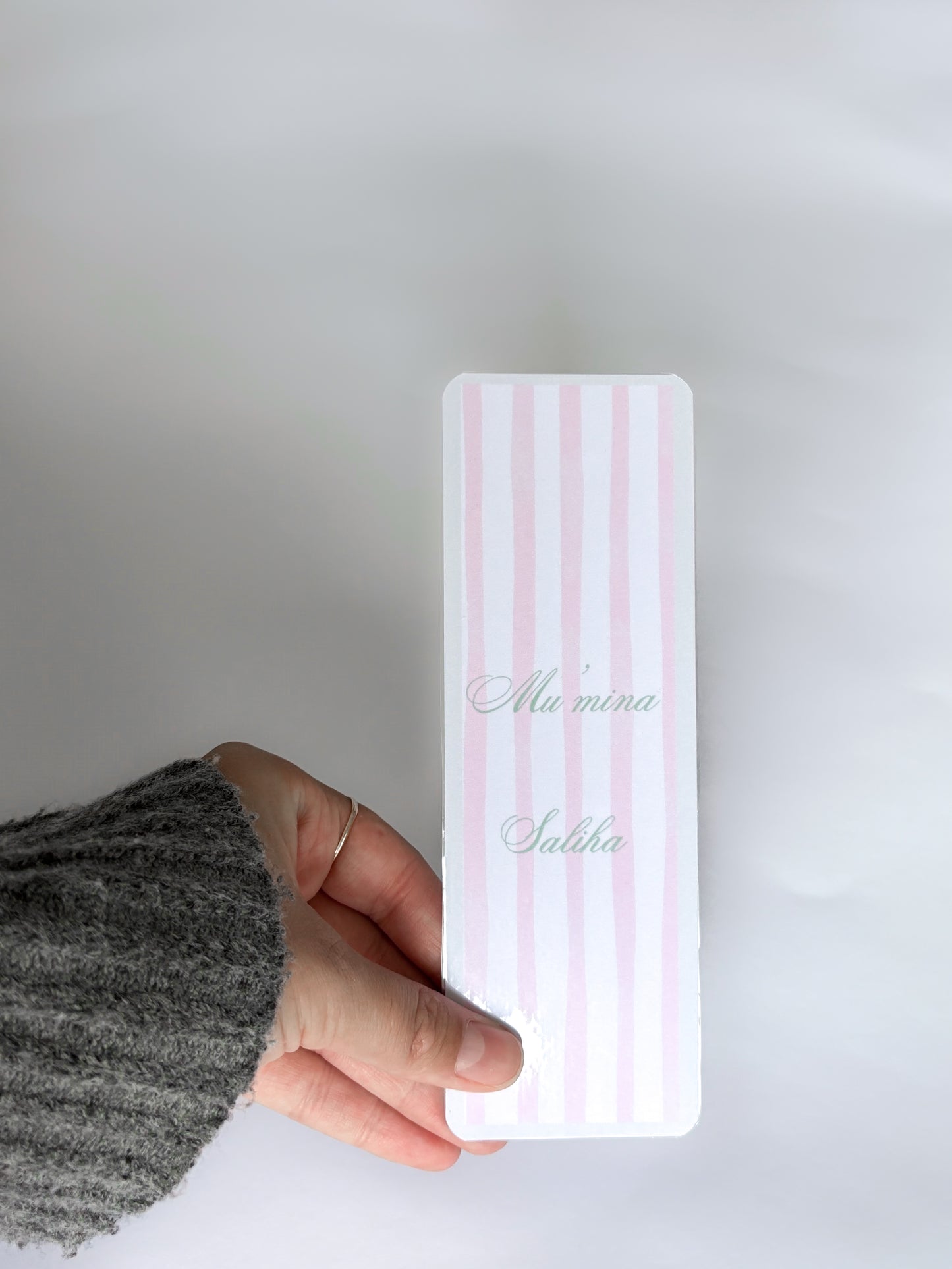 Laminated Islamic Bookmark – Sturdy Quran Reading Accessory