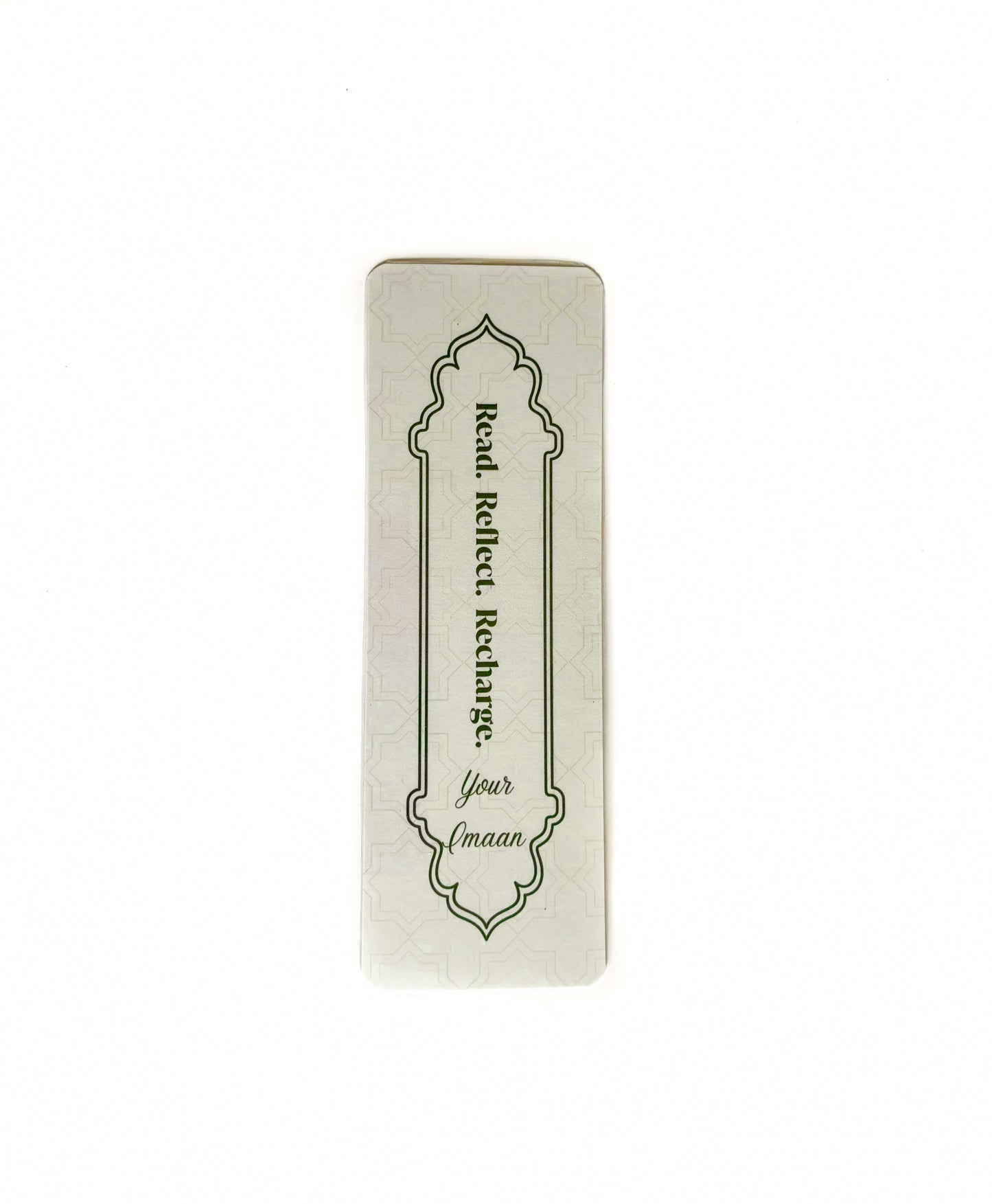 Laminated Islamic Bookmark – Sturdy Quran Reading Accessory