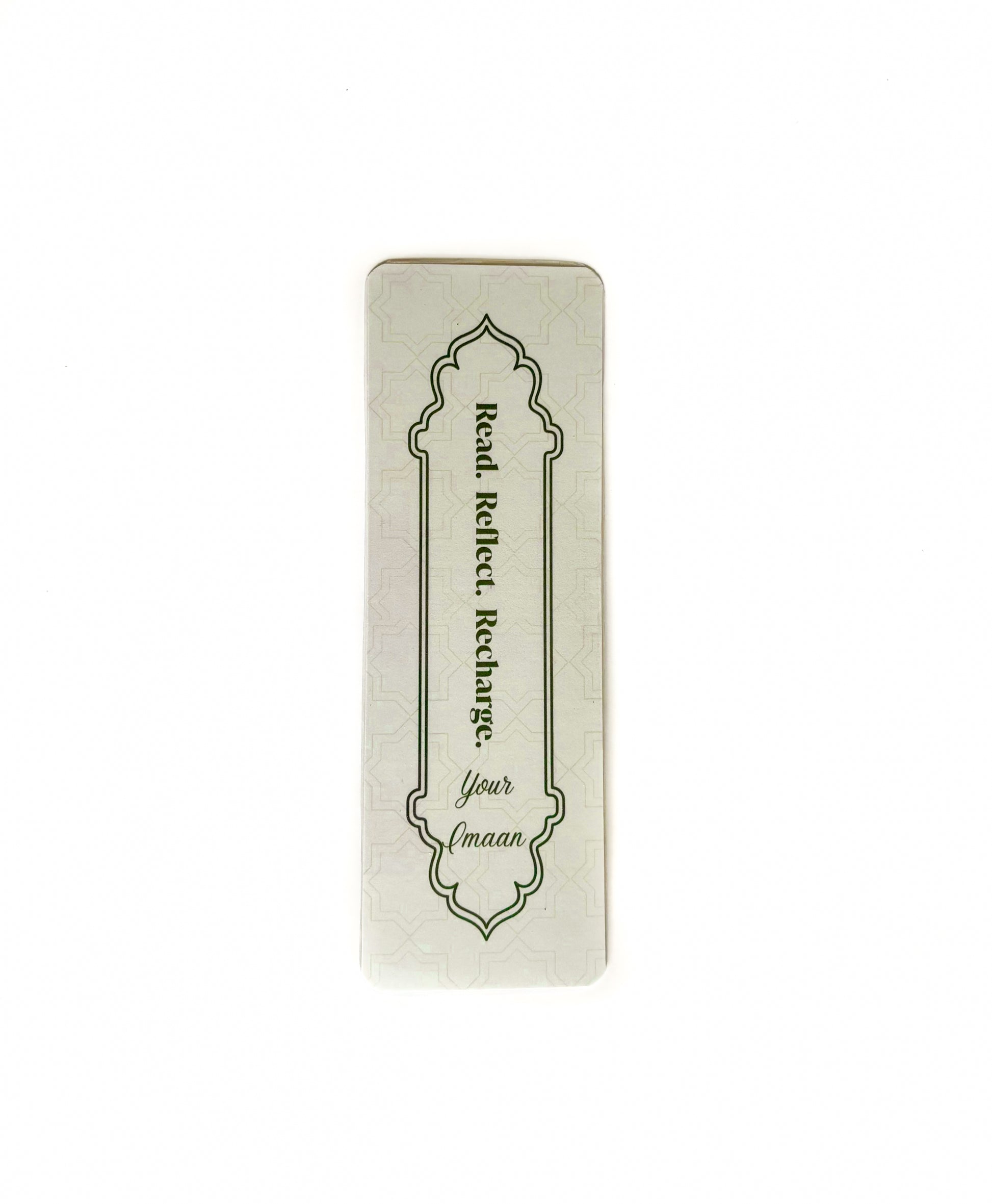 Laminated Islamic Bookmark – Sturdy Quran Reading Accessory