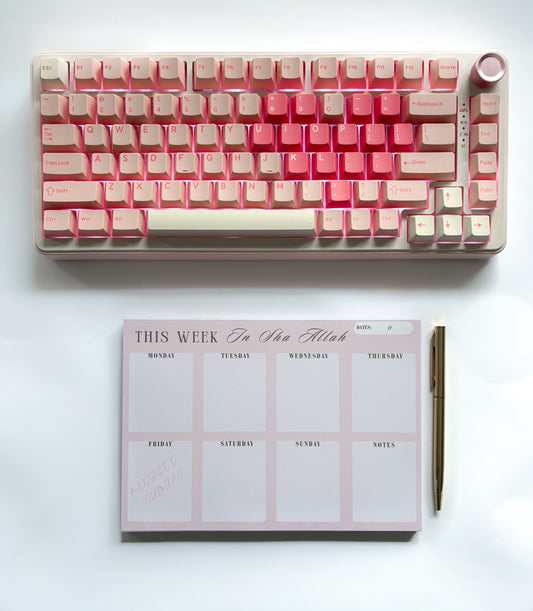 A5 Weekly Planner – High-Quality 120 GSM Paper Notebook