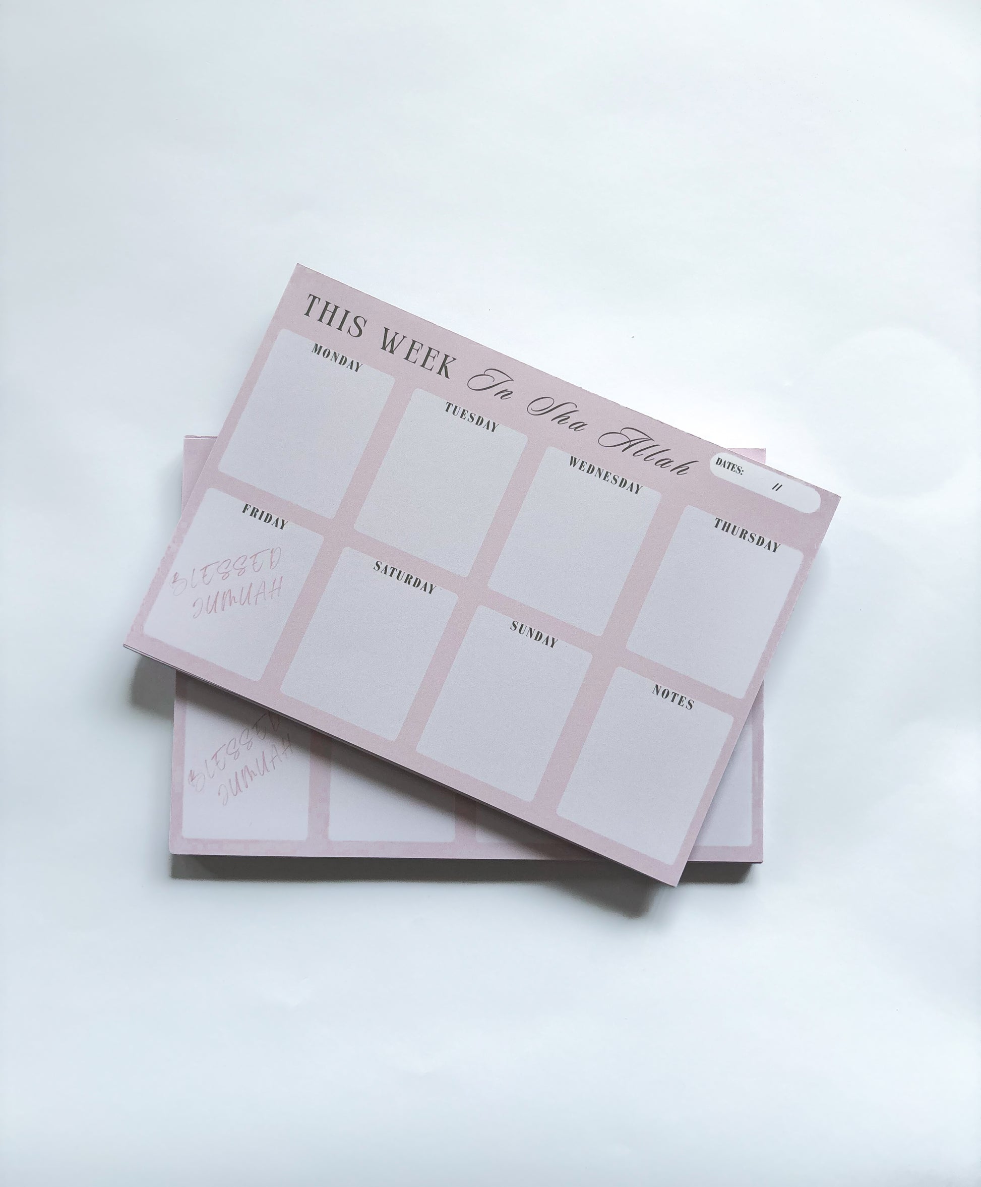 A5 Weekly Planner – High-Quality 120 GSM Paper Notebook