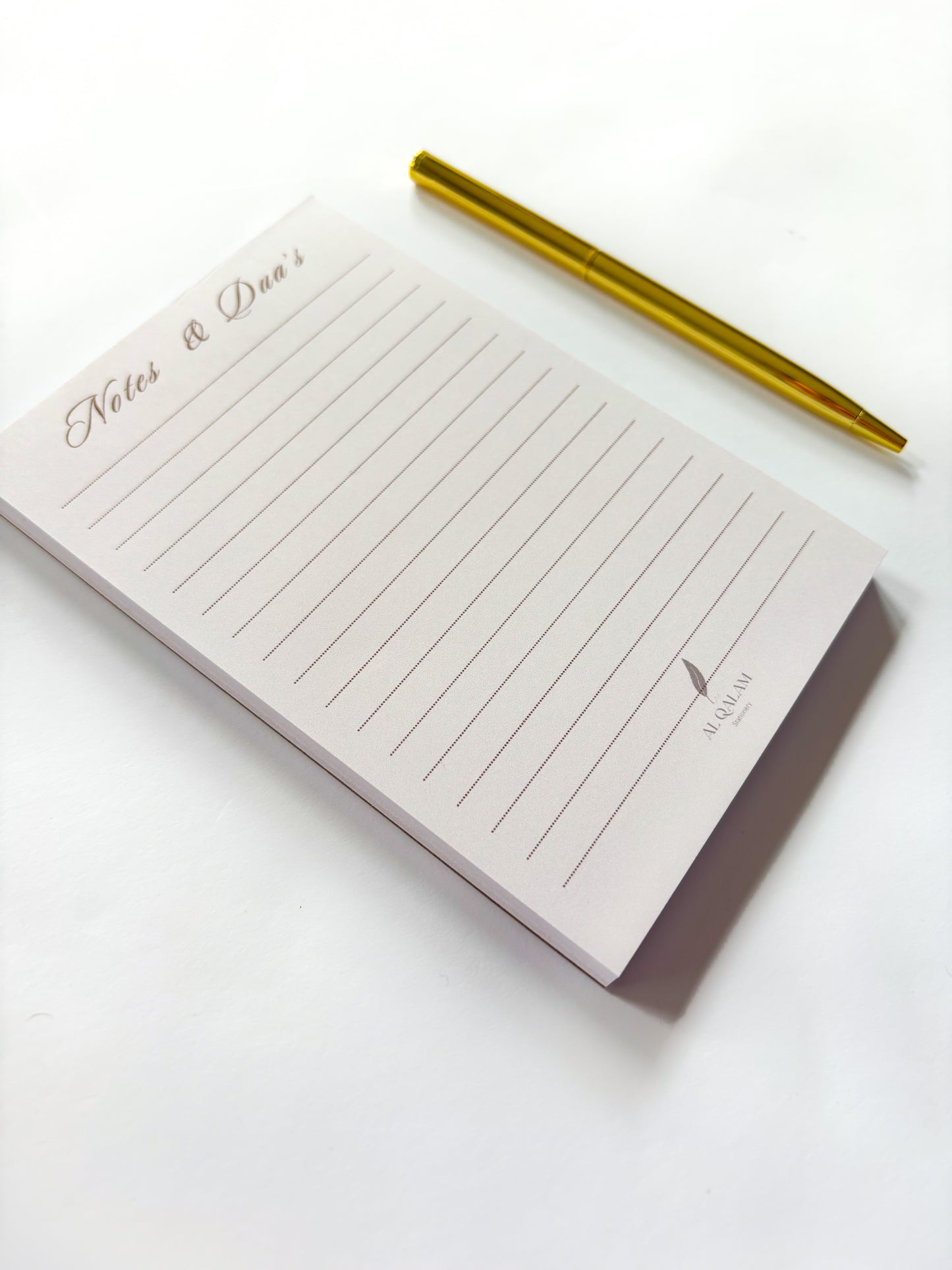 Neutral A6 Notebook – Islamic Stationery for Mindful Writing