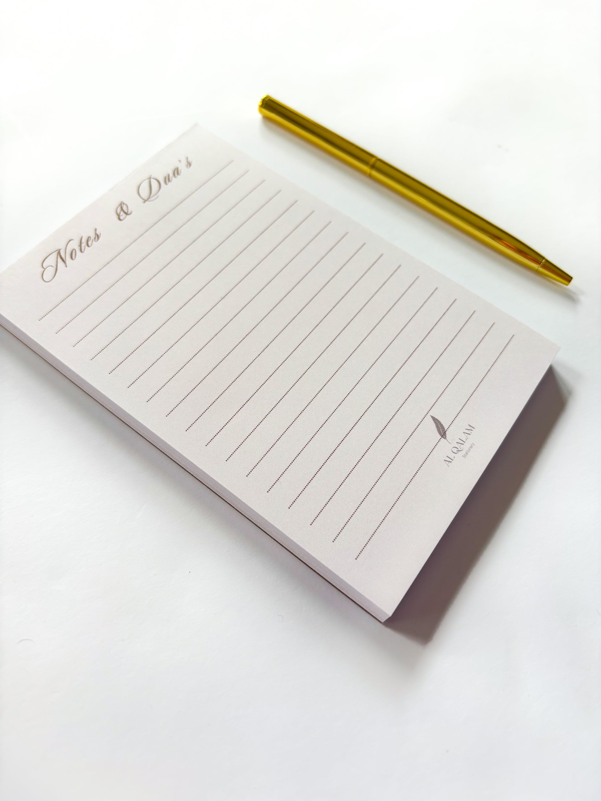 Neutral A6 Notebook – Islamic Stationery for Mindful Writing