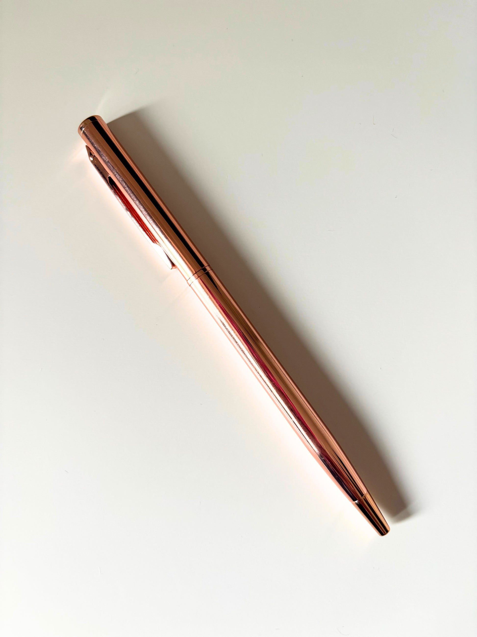 Rose Gold Pen – Elegant Writing Pen for Muslimah Journaling