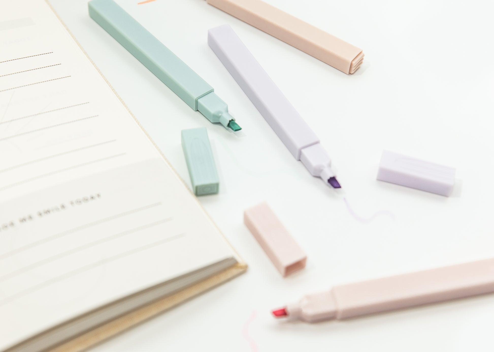 Pastel Highlighters – Soft Markers for Qur’an Journaling